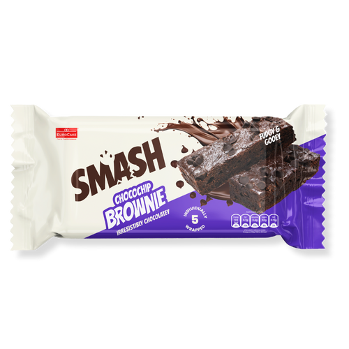 Smash Chocochip Brownie 5pc/pack - 150gm