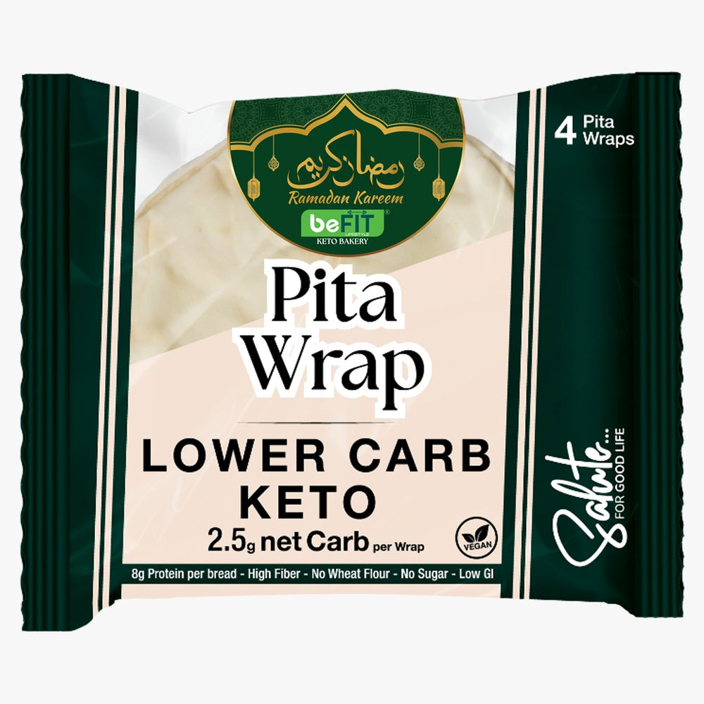 BeFit Pita Wrap Lower Carb Keto 200gm