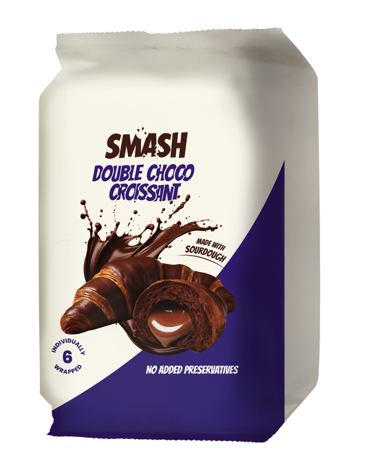 Smash Double Chocolate Croissant 240g (40g x 6)