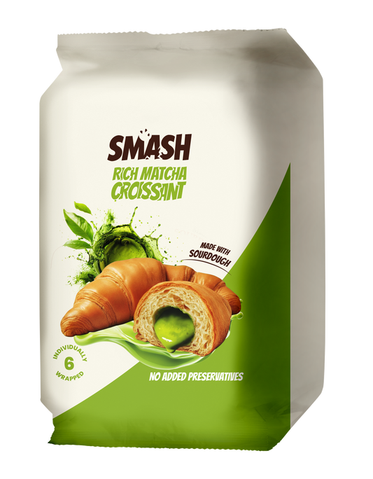 Smash Rich Matcha Croissant 240g (40g x 6)