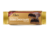 Ajwa Dates Dubai Chocolate Cake Bar (55g-12pcs per Box)