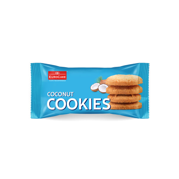 Euro cake's Coconut Cookies (12 Pcs per Box)