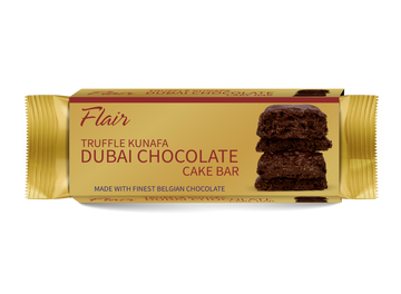 Truffle Kunafa Dubai Chocolate Cake Bar Single