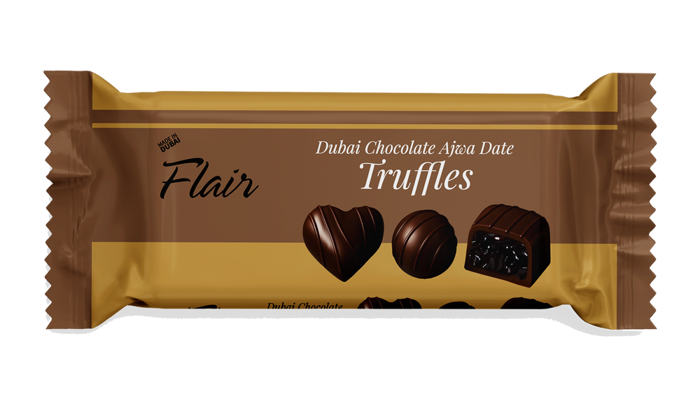 Flair Dubai Chocolate Ajwa Dates Truffles 45g