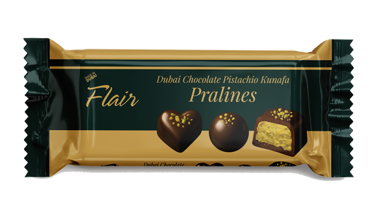 Flair Dubai Chocolate Pistachio Kunafa Pralines 45g