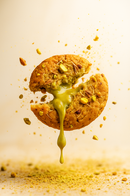 Flair Dubai Pistachio Kunafa Cookie - 4pcs Pack (120gm)