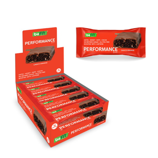 beFIT Performance Bar Choco Orange - 12pcs Box (540gm)