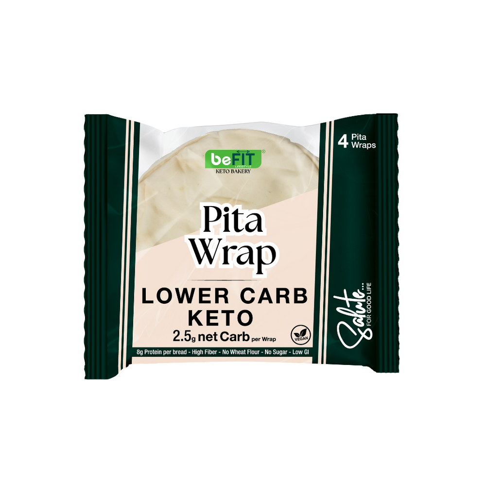 BeFit Pita Wrap Lower Carb Keto 200gm