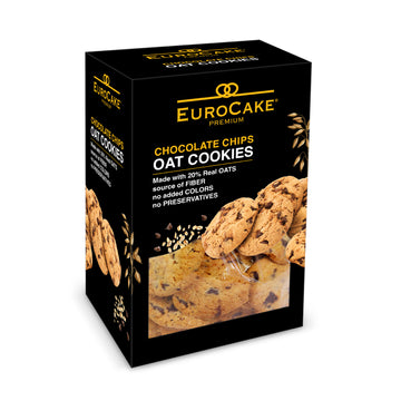 Eurocake Chocolate Chip Oat Cookies - 175g