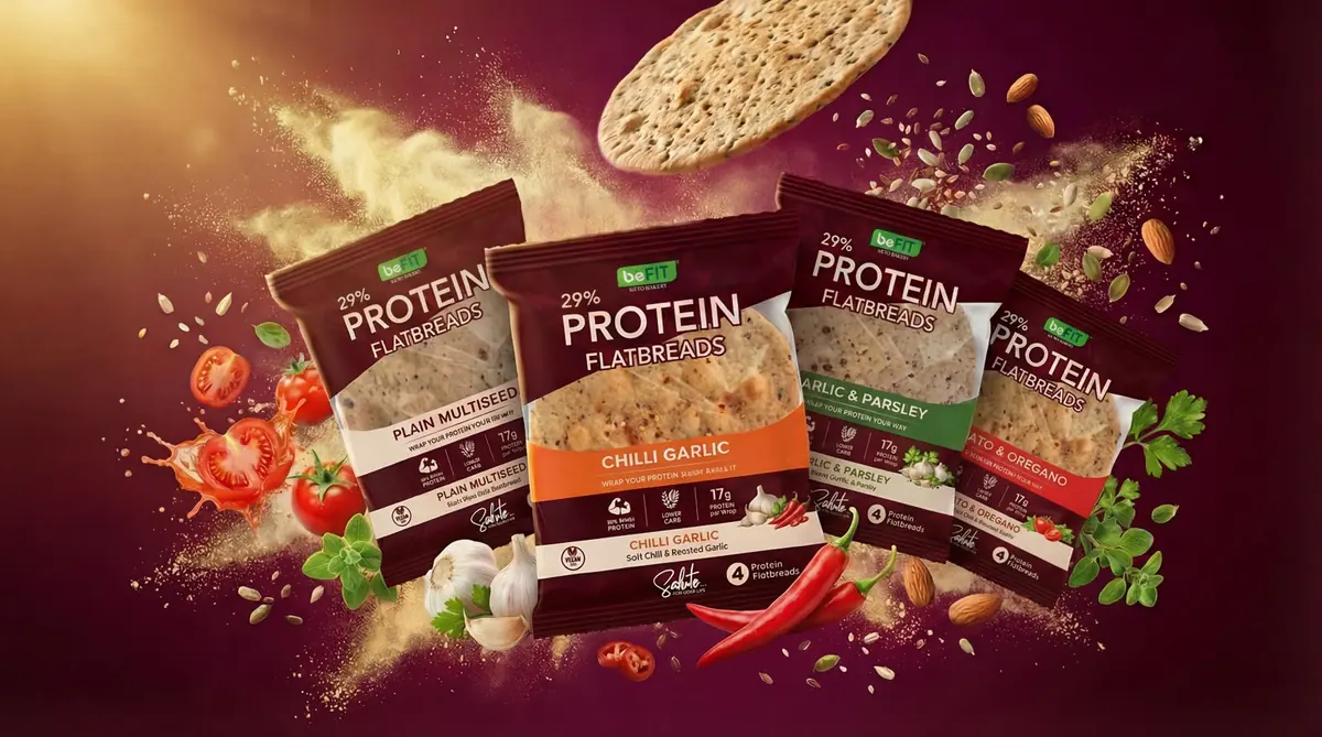 High-Protein Flatbreads & Wraps in the UAE — Befit